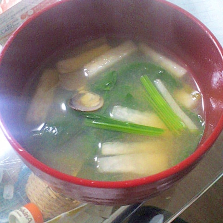 うまうま☆しじみ&野菜のみそ汁